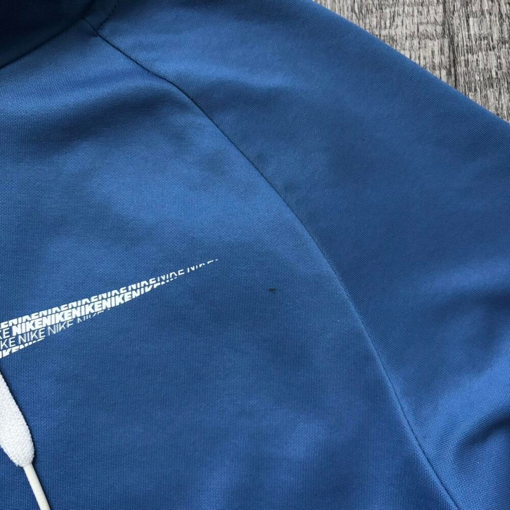 Nike blue Dri-Fit hoodie Size L - Picture 6 of 7